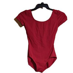 Capezio Bodysuit Women's Adult XL Red